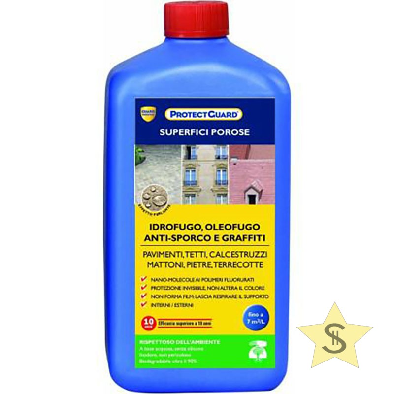 PROTECTGUARD 1LT IDROFUGO OLEOFUGO ANTI SPORCO E ANTI GRAFFITI