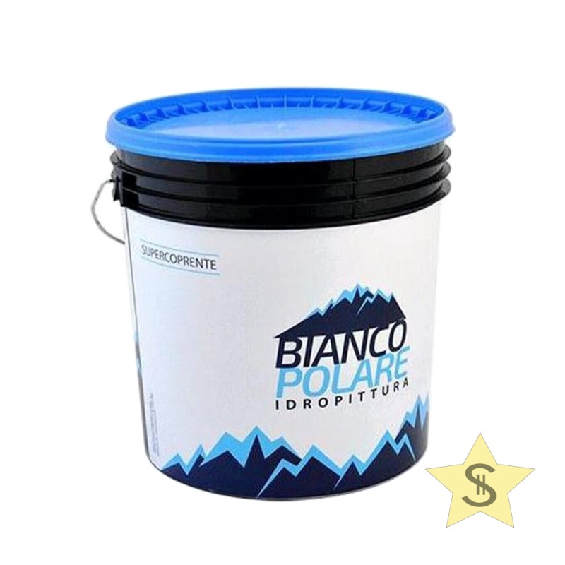 BIANCO POLARE IDROPITTURA SEMILAVABILE 14LT BIANCA