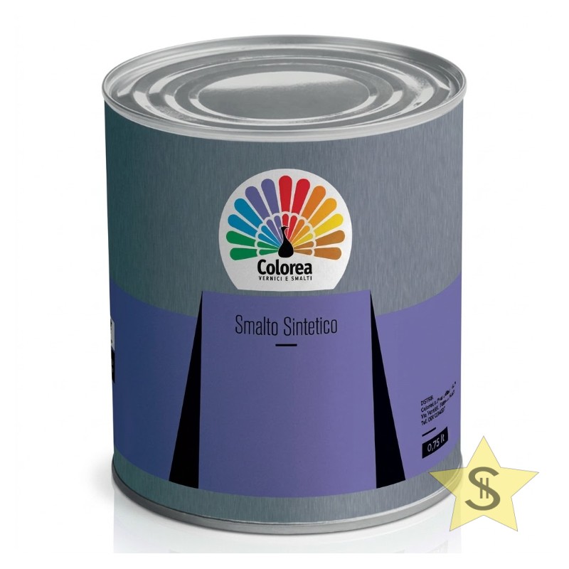 COLOREA SMALTO SINTETICO GRIGIO SCURO 750ML