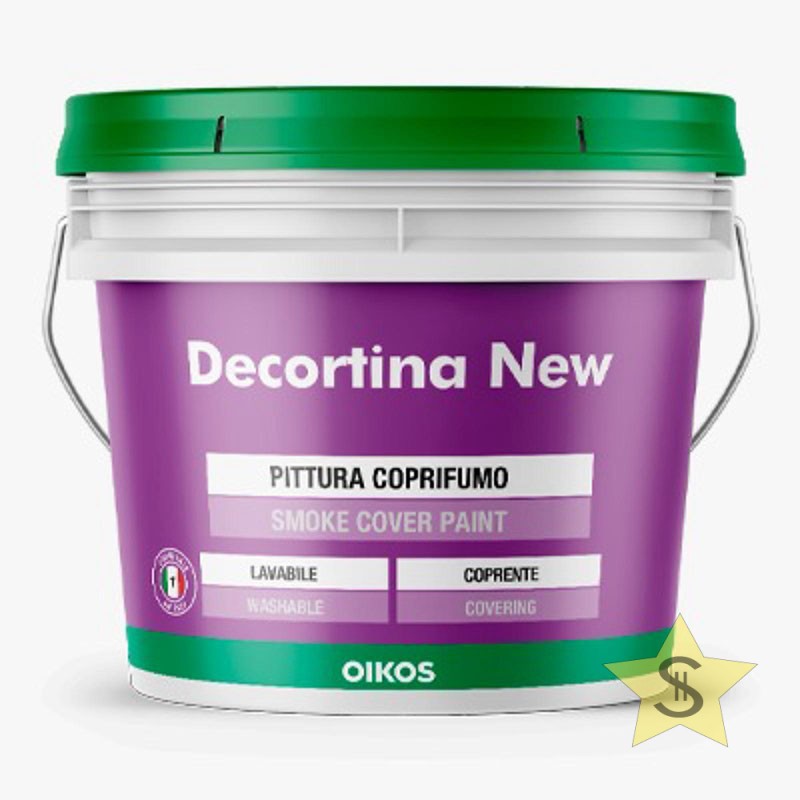 DECORTINA NEW BIANCO PITTURA COPRIFUMO 4LT