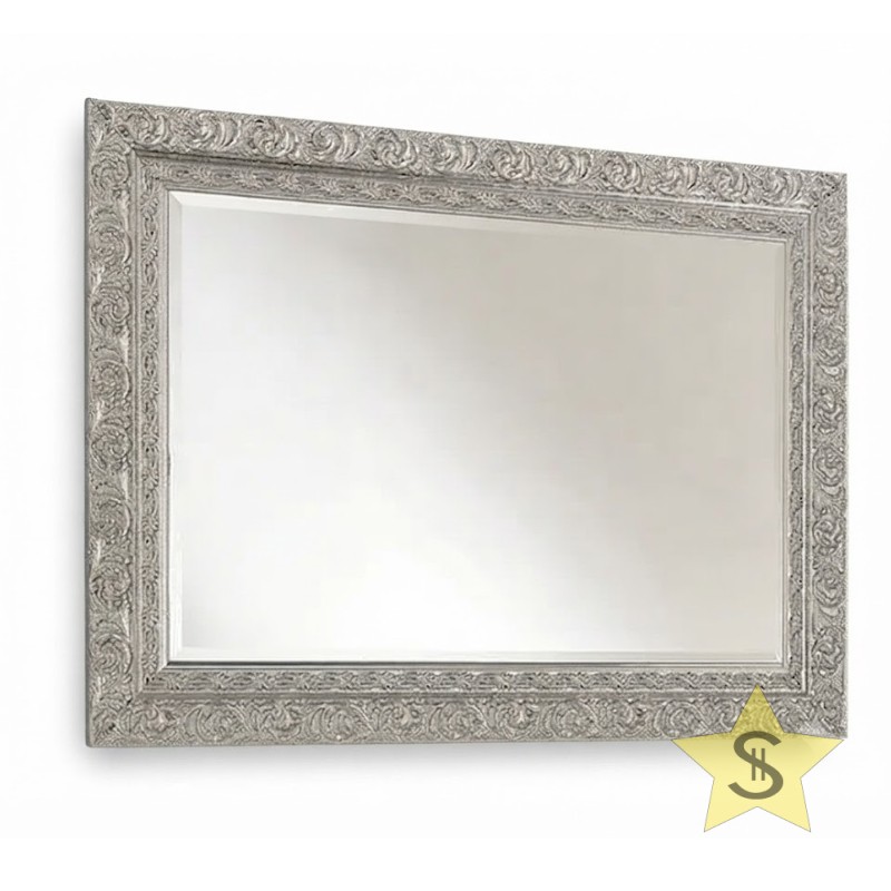 SELENE SPECCHIO 98X70 CM CORNICE ARGENTO