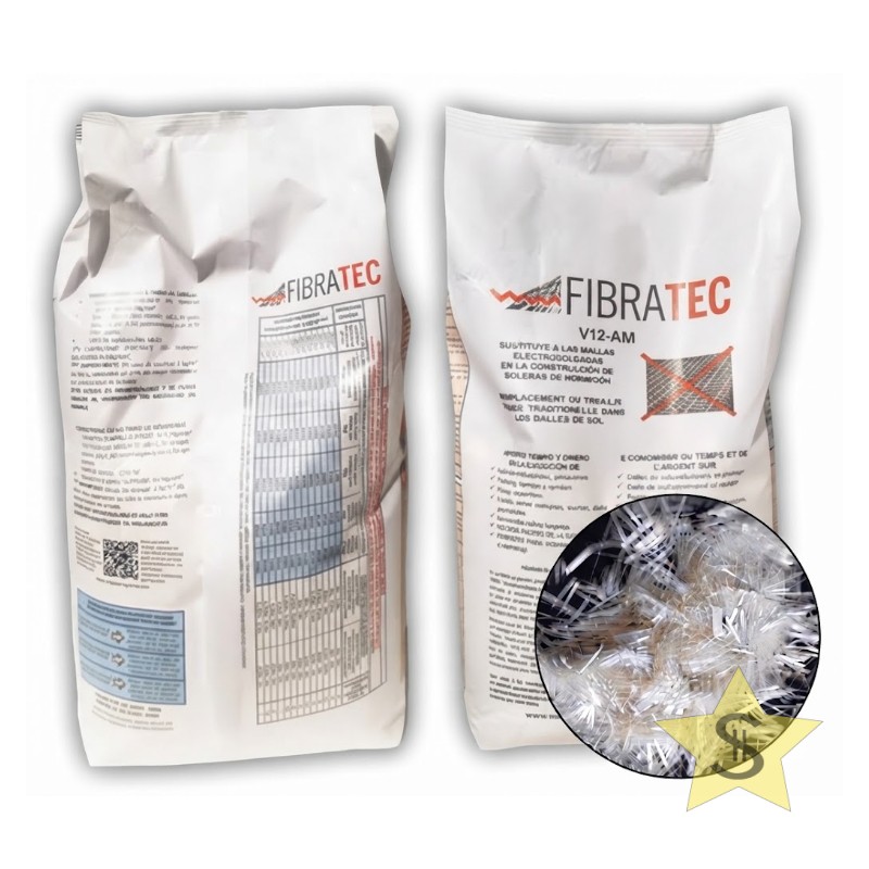 FIBRATEC V-12AM FIBRA VETRO ALCALO RESISTENTE 1KG