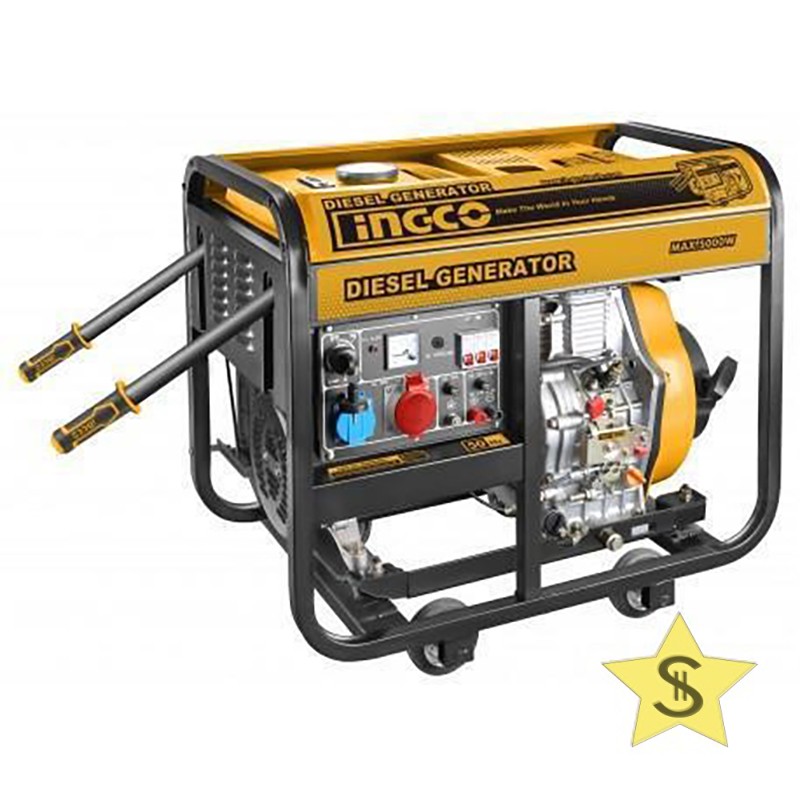 GENERATORE CORRENTE 9HP 5KW 220/380V DIESEL