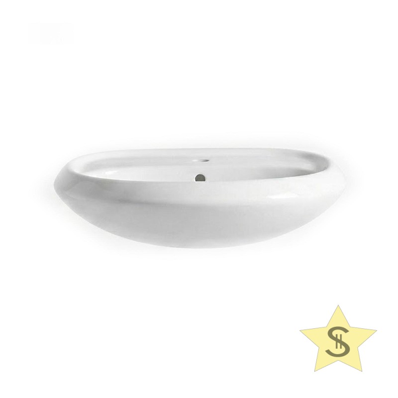 METRO LAVABO BIANCO 64X51CM