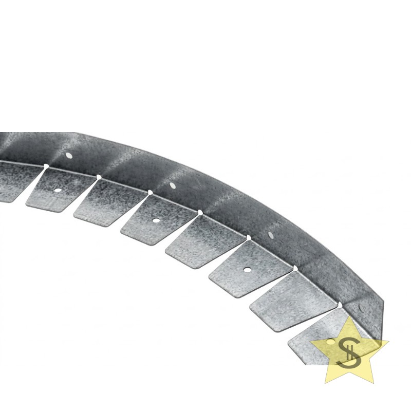 PROFILO VERTEBRA 'L' 40X50 MM DA 3MT