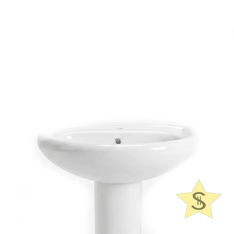 RELAX LAVABO BIANCO CM54X43