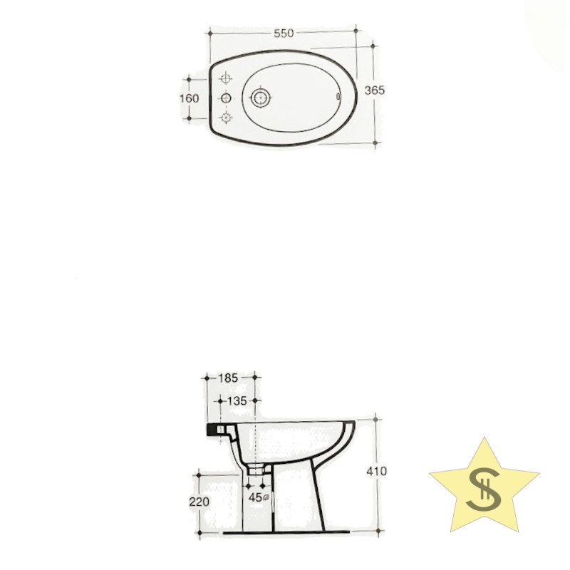 ECO BIDET BIANCO - immagine 2