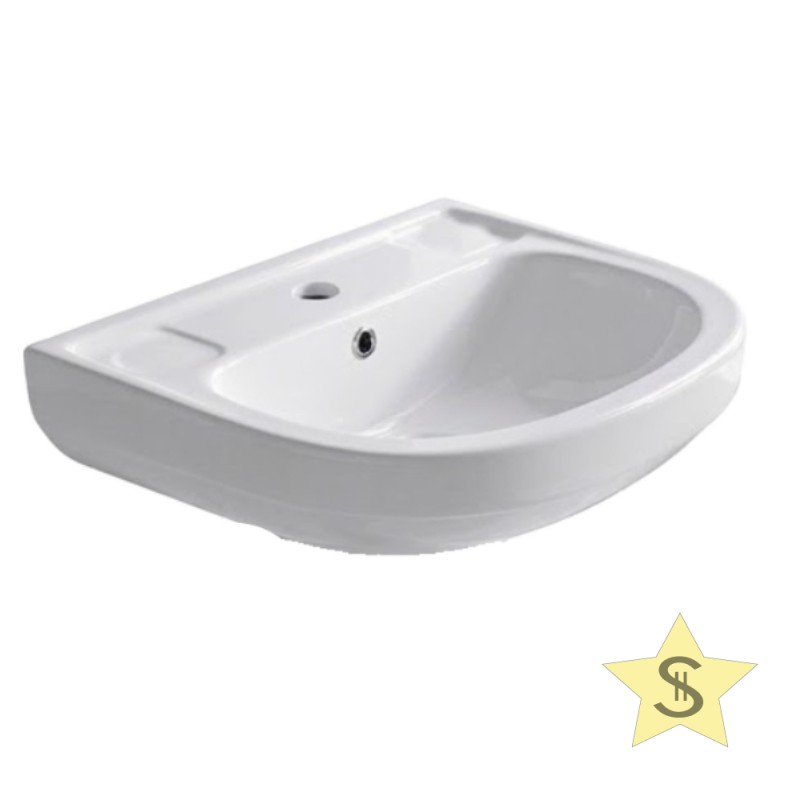 GAMMA LAVABO 69X54 CM BIANCO