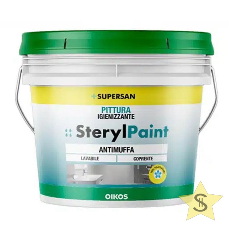 STERYLPAINT BIANCO PITTURA ANTIMUFFA 10LT